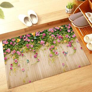 3D卵石超薄地垫 防水防滑玄关脚垫 简约风格地毯