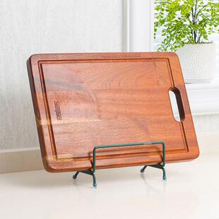 切菜板放置架台面放砧板架304不锈钢架子案板架支架粘板置物架