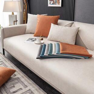 防猫抓沙发套罩科技布防水隔尿沙发垫四季通用纯色防滑客厅不粘毛