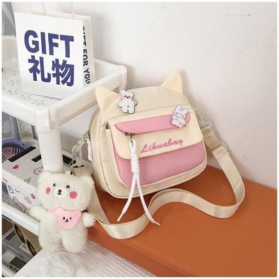 单肩包儿童挎包女童可爱春游包包2025新款小学生女孩洋气背包斜挎