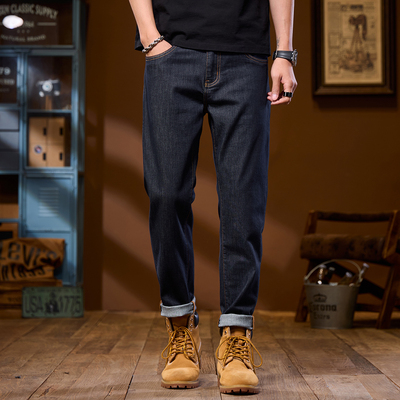 2025新款美式休闲弹力牛仔裤