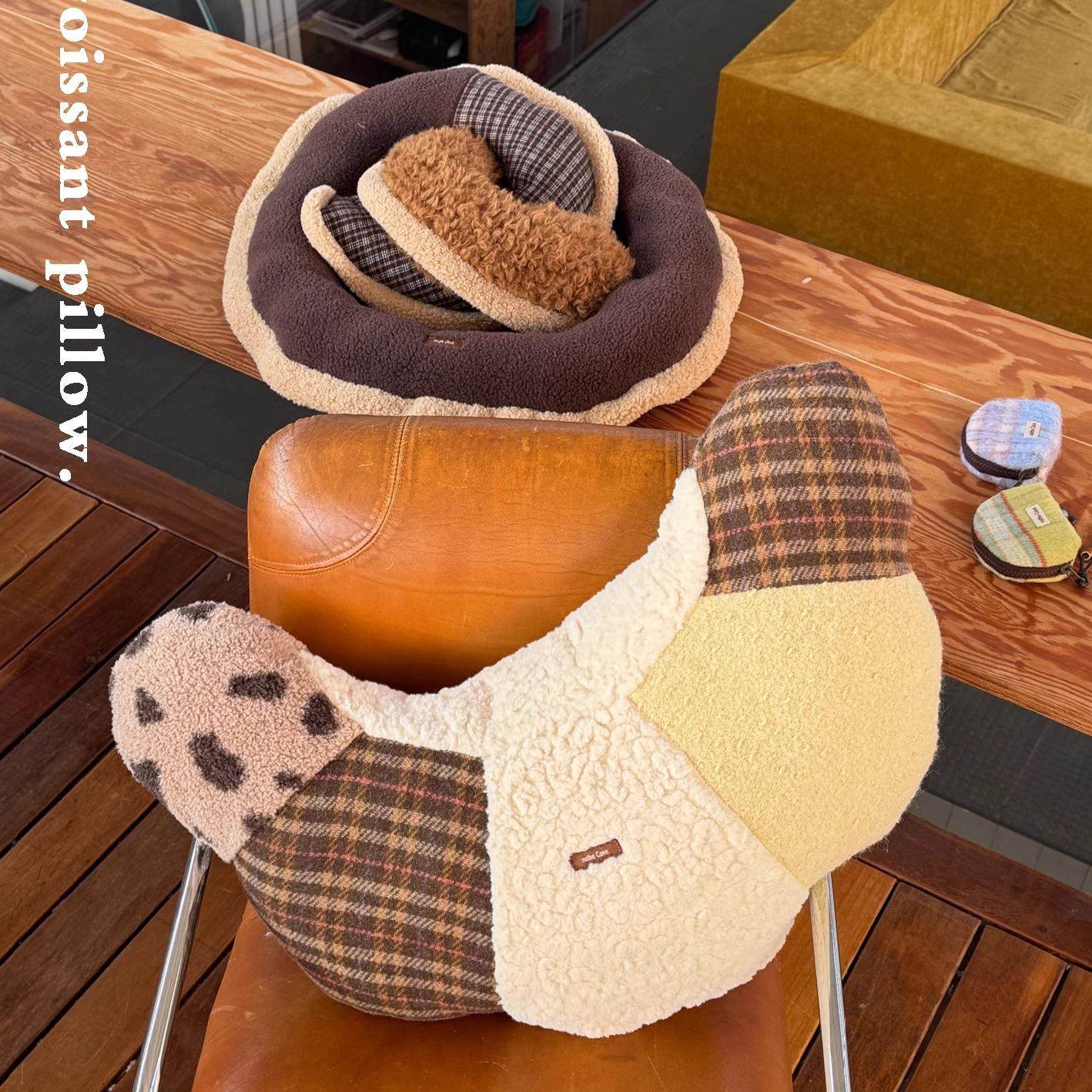 nothe Case「碱水牛角包」可爱原创面包抱枕治愈沙发床头靠垫礼物,居家布艺,靠垫/抱枕,淘宝优惠券,粉丝福利购,淘宝优惠卷