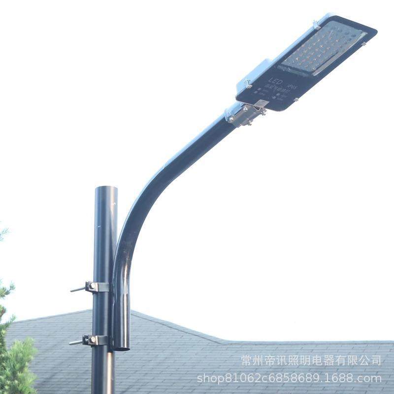 3米庭院灯造装50改路W22改造款0v小超区公园亮乡村户外灯挑臂灯灯
