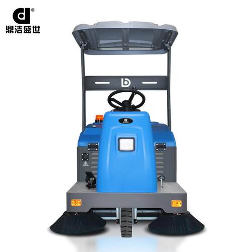 鼎扫洁盛世物DJ1100业工仓库小型扫地车道路清车落厂叶扫地机J140