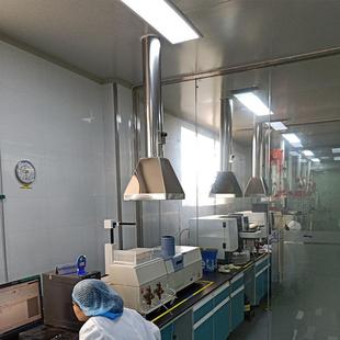 尺寸联系客304不锈钢万向抽气罩实验室万象吊顶抽风罩铝合金风罩