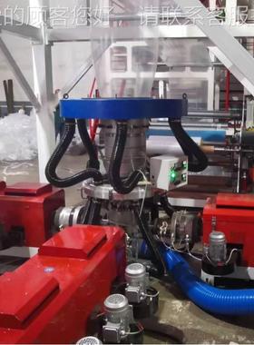 厂家生产PABA共收挤高速热收缩膜吹膜机，热缩膜膜E全自RHT-FM50