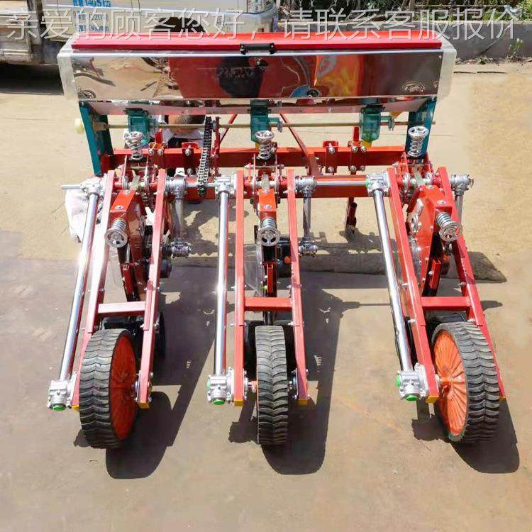 四拖播拉机悬浮玉米大豆精播免耕轮免间苗260种机机3-6行