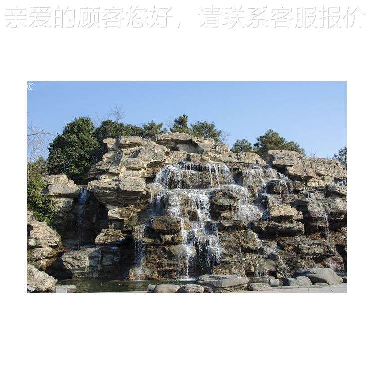 家水泥GRC雕厂塑 室景外观工生程 态园门头设计施工 43168塑石假