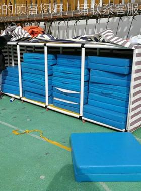 幼园户外玩儿具收纳架置物架防外大容量器材储59532物柜室玩雨具