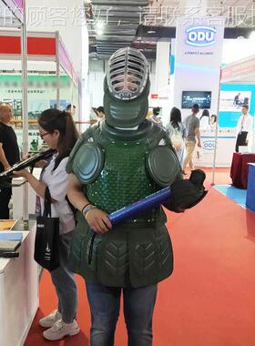 训练69200护具全身防护装操护备甲武术格对防抗打斗击训练护具对