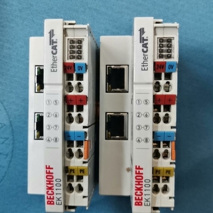 倍福EK1100 EtherCAT模块 功能完好 成色如图