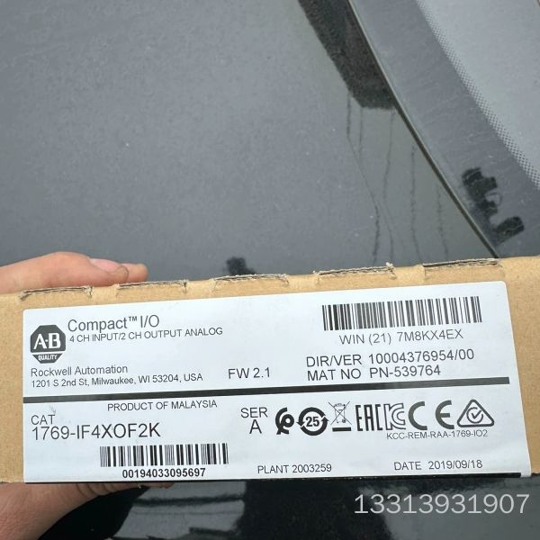 1769-IF4X0F2K议价也可维修