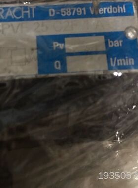 KRACHT D-58791 werdohl SPVF 25详谈