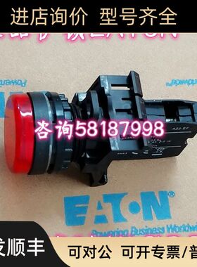 A22-RLF-RT 成套红色平头指示灯24V/220V