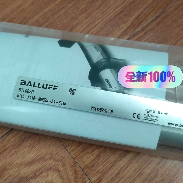 全新巴鲁夫磁致伸缩位移传感器BTL6-A110-M0325-