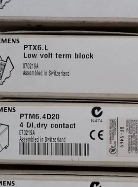 【议价】接线端子 PTX6.L共2只，PTM6.4D20共2只