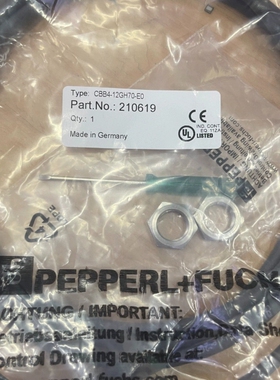 倍加福接近开关CBB4-12GH70-E0订货号210619