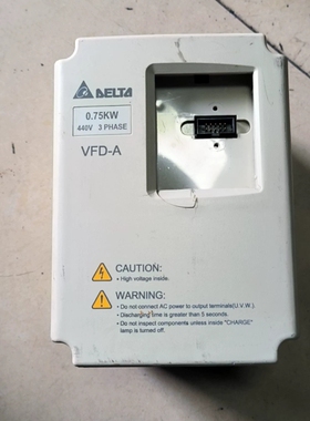 台达变频器一个 VFD007A43A 0.75kw【议价】