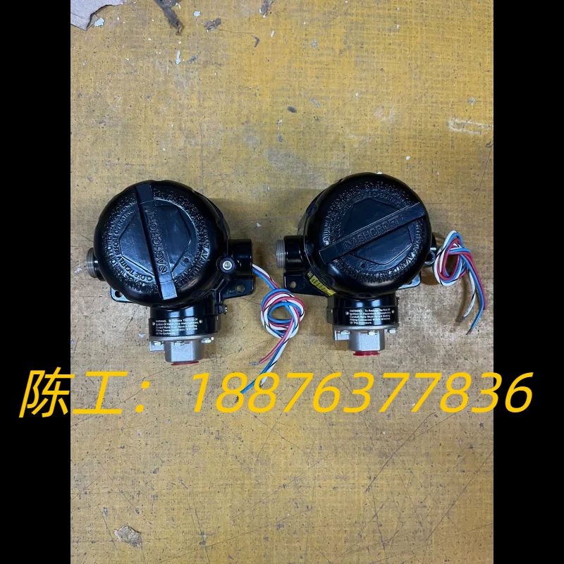 ASHCROFT 雅斯科压力开关 B732B 100PSI议价