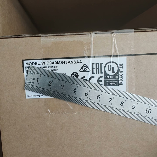 VFD9A0MS43ANSAA 台达MS变频器 3.7KW