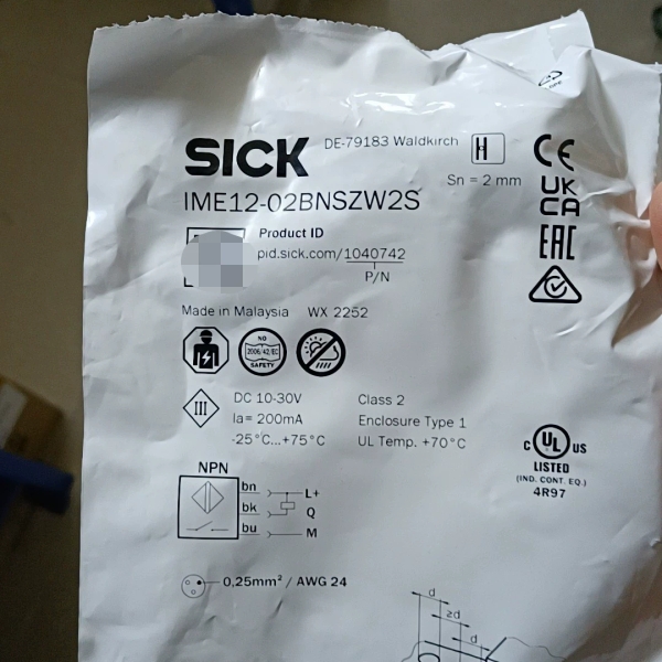 全新原装德国SICK西克接近开关 型号IME12-02BNS议价。