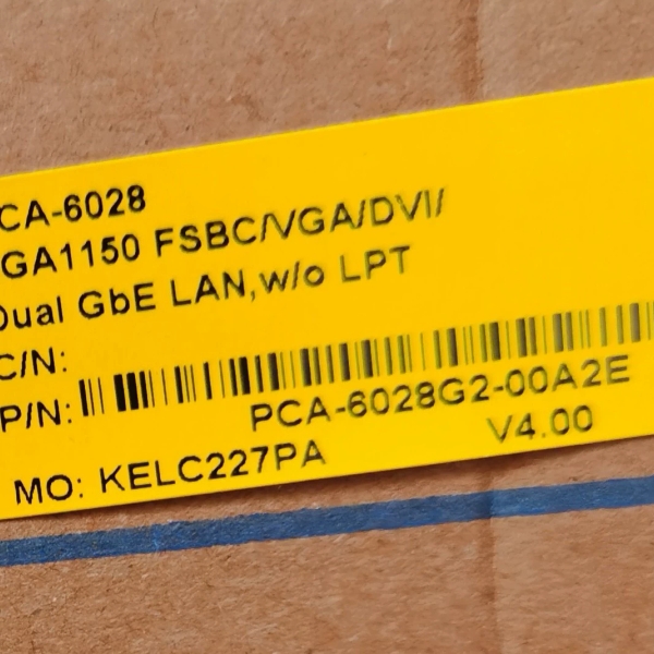 全新研华PCA-6028G2-00A2E