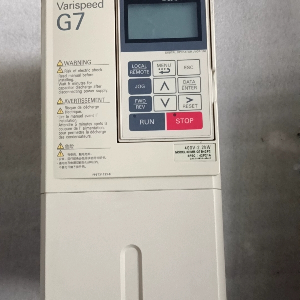 安川G7变频器 CIMR-G7B42P2 2.2KW 380议价