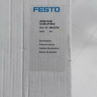 议价 FESTO费斯托压力传感器SPAW P16R G12M