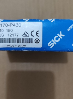 全新原装正品SICK西克传感器6010190