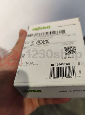 WAGO 万可 I/O  750/753 总线扩展端模块 导轨安装