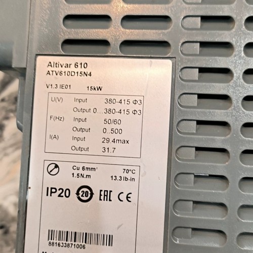 ATV610D15N4，不带面板，1000一台，包好，没有下【议价】