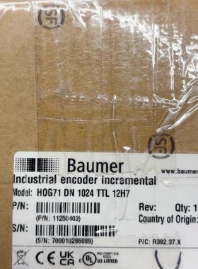 堡盟编码器 HOG71 DN 1024 TTL 12H7