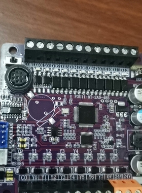 PLC板式F3U11-8T-2AD-485，2路高数计数输入（请询价）