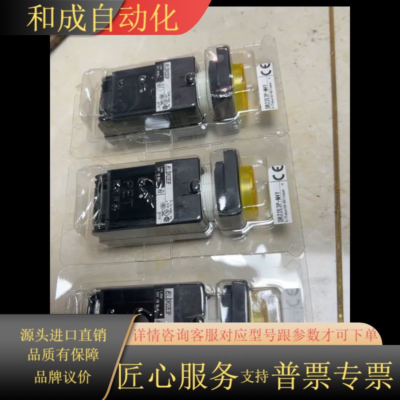 平头按钮开关DR22E3P-M4Y