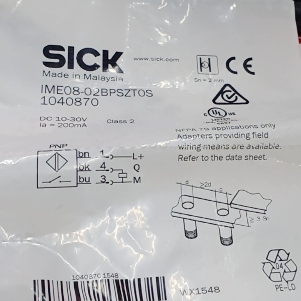 SICK传感器IME08-02BPSZTOS,104（请询价）
