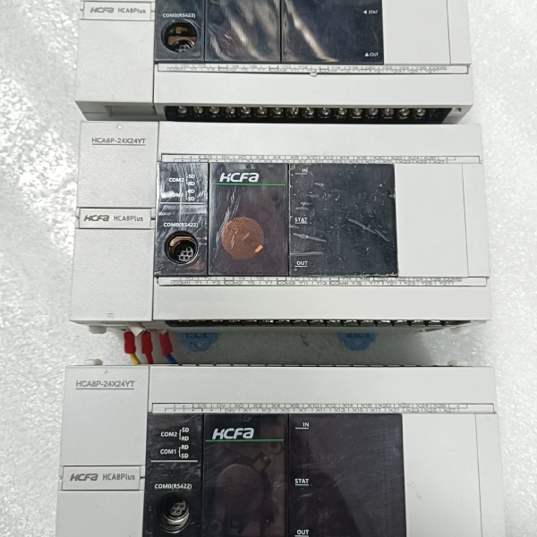 HCA8P-24X24YT 禾川CA8P PLC主机，二手拆
