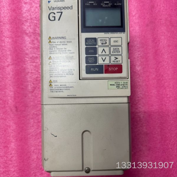 CIMR-G7B41P5安川变频器  实物拍摄 功能包好 标议价也可维修