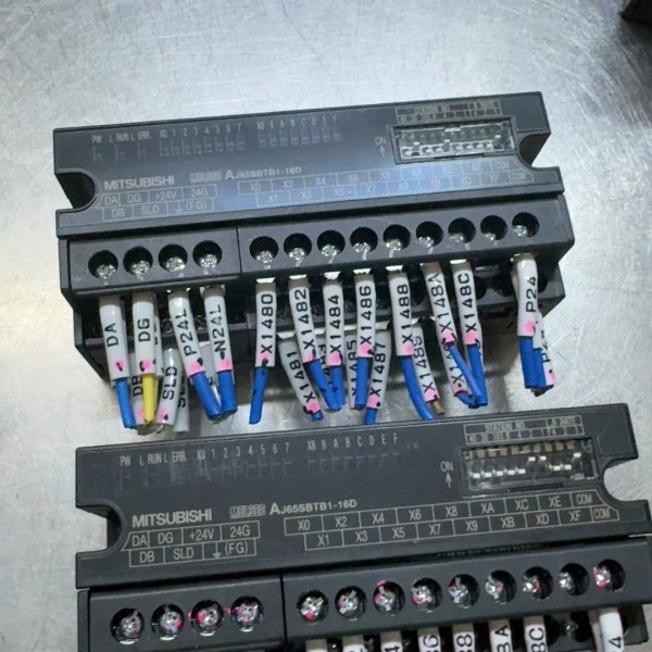 议价三菱AJ65SBTB1-16D远程模块，拆机件成色好，功能