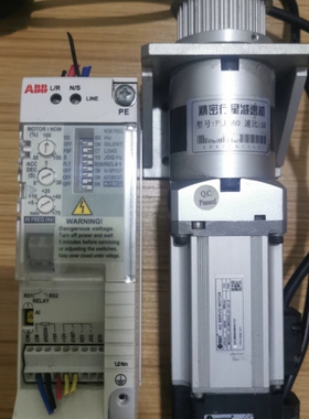 拆机ABB变频器ACS50-01E-02A2-2一整套，电机【议价】