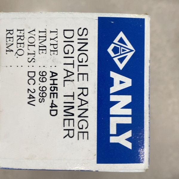 AH5E-4D 99.99S DC24V 安良时间继电器