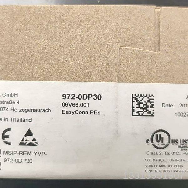 安川Yaskawa 接头 972-0DP30   库存5个议价也可维修