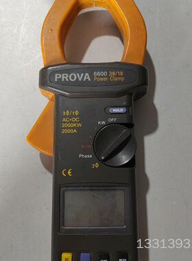 太湾宝华PROVA-6600高精度数显手持式钳表钳型功率表三议价也可维