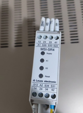 议价拆机原装德国劳易测Leuzu安全继电器MSI-SR4 实