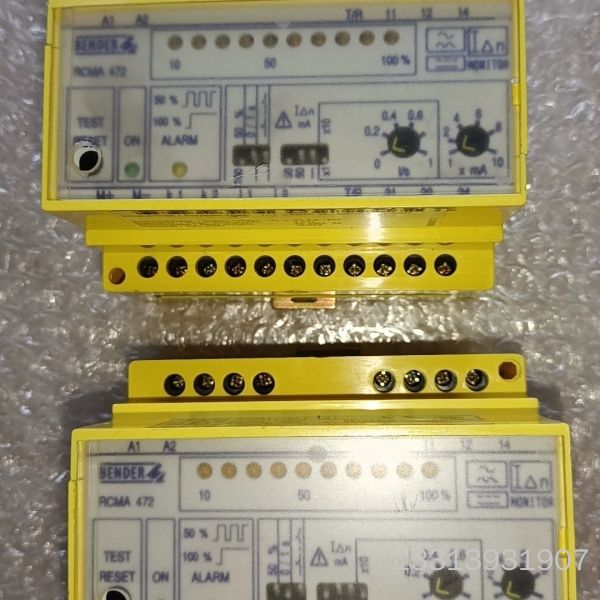 BENDER本德尔电流检测器 RCMA472LY-21议价也可维修