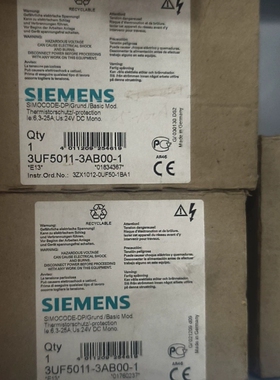 【议价】SIMOCODE-DP基本模块 3UF5011-3