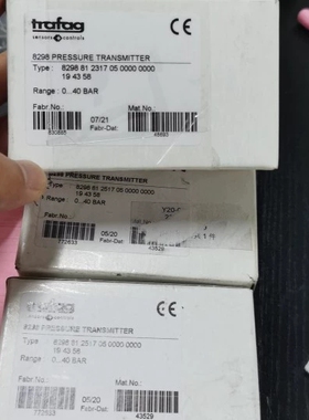 压力传器trafag8298 81 2517 05