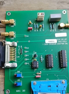 TMS模拟接口板 S12853 工控设备配件 PCB电路板【议价】