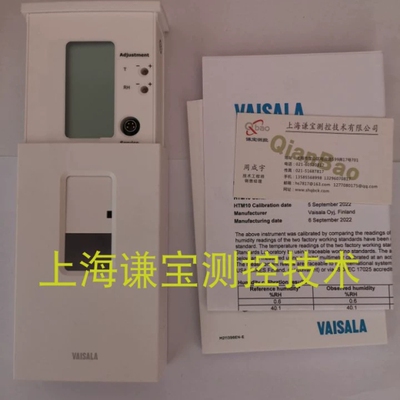 芬兰维萨拉hmw92/HMW92D墙面安装室内温湿度变送器显示
