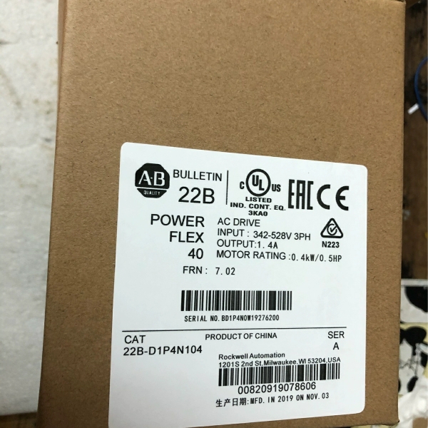 变频器22B-D1p4/e1p7/e3p0/e4p2/e6p