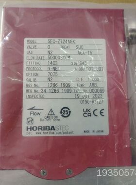 Horiba流量计SEC-Z724AGX，50000sccm详谈